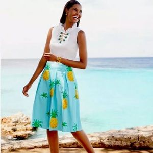 rsvp by Talbots skirt pineapple